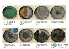怎样能把花盆底孔堵死