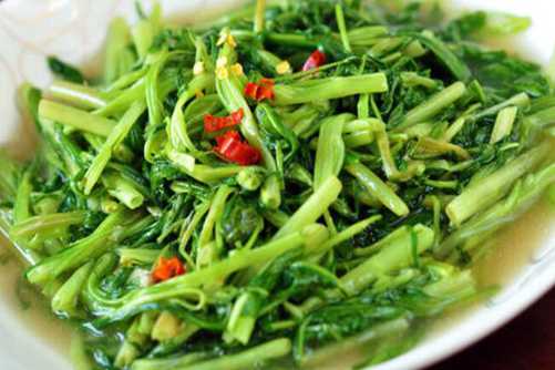 竹叶菜的做法，三伏天吃肉喝汤不如吃这菜