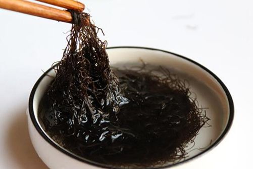 发菜图片，戈壁之珍发菜 此物只应天上有