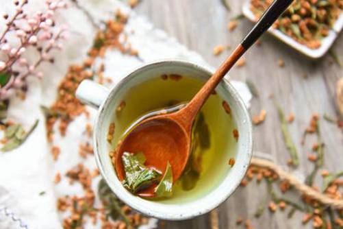 玄米茶图片，玄米茶 日本三大名茶之一