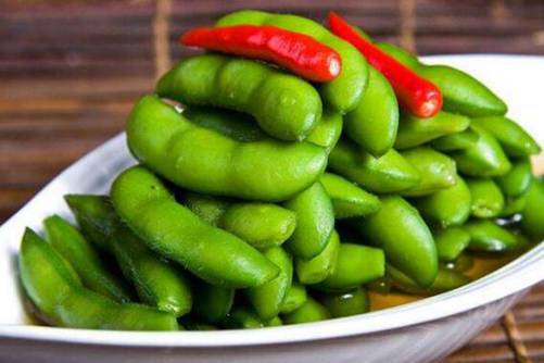 毛豆图片，豆白宜烹玉糁糜 绝胜云子雪翻匙